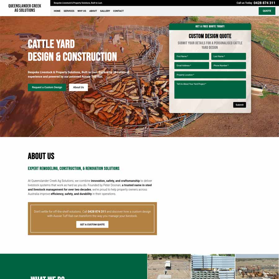 cattle yard designs